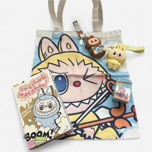The Monster Kids Toy Set with Tote Bag
